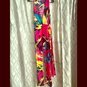 Miami Beach Belted Jumpsuit